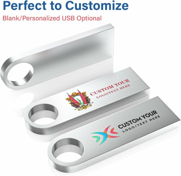 Pendrive Metal Barato Personalizado con logotipo